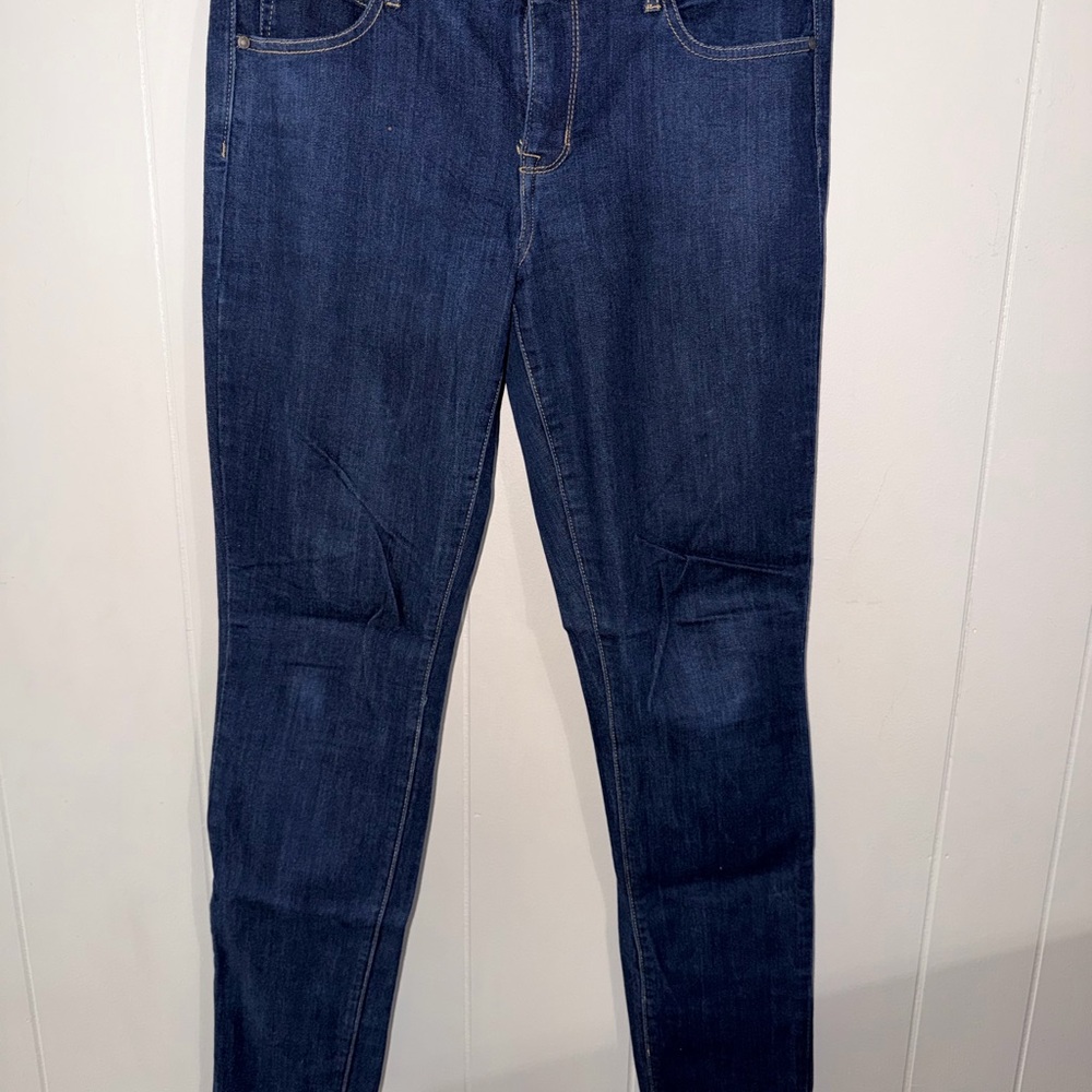 a.n.a Dark Blue Skinny Jeans